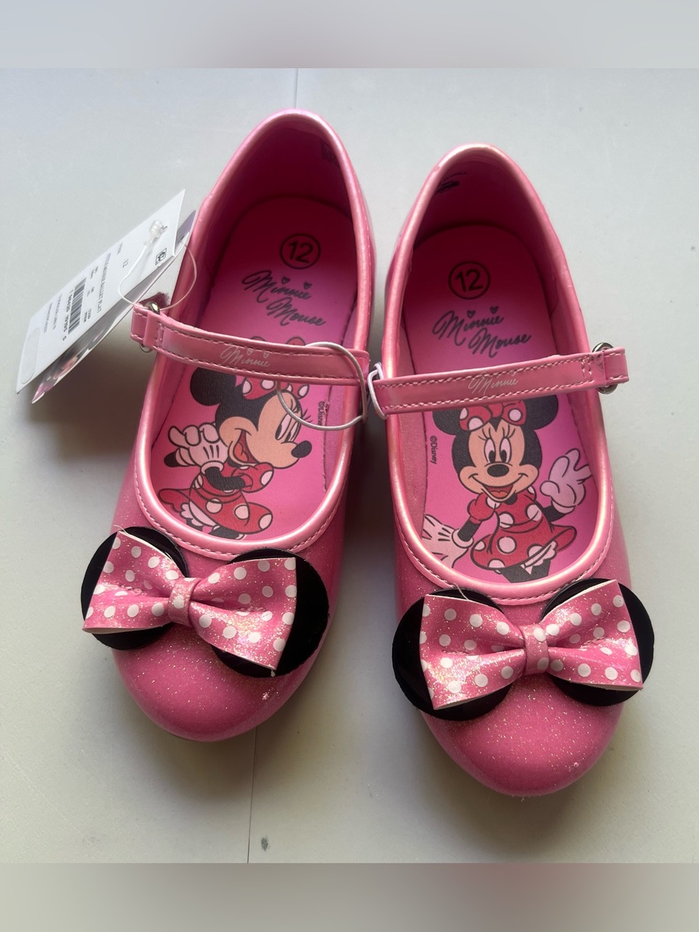 Toddler Girls' Disney Minnie Mouse Flats